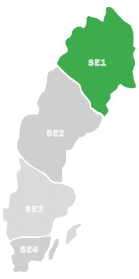Elområde 1 Luleå Elområde 1 (SE1)